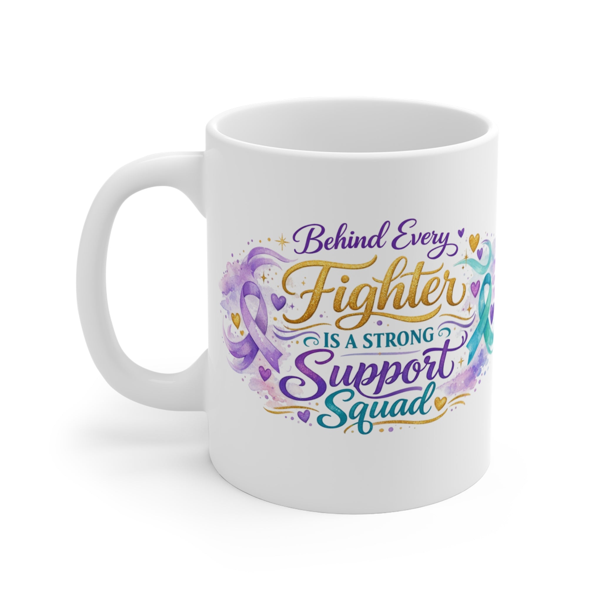 Behind Every Fighter Is a Strong Support Squad Mug