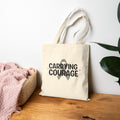 Carrying Courage Tote Bag | Survivor Gifts Collection