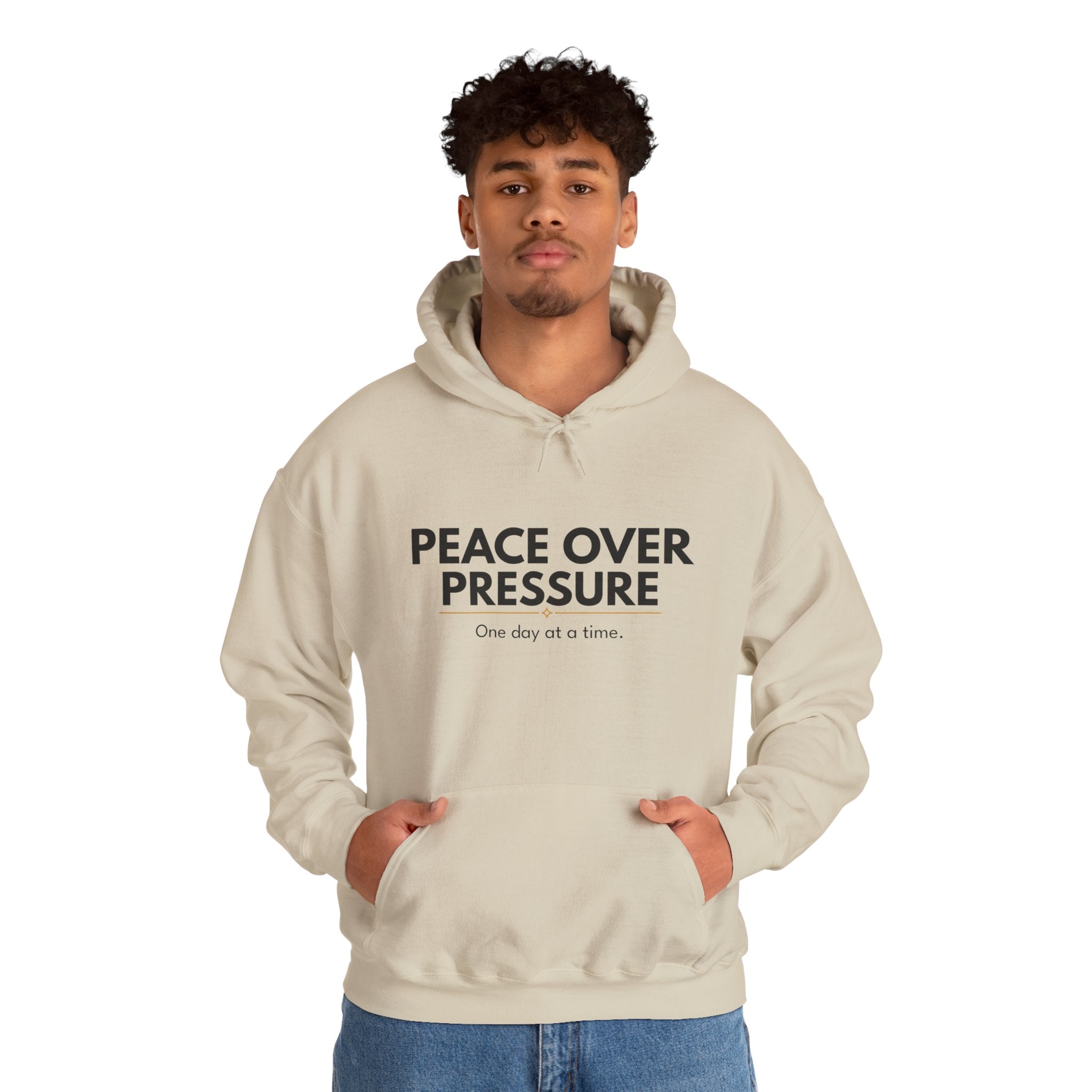 PEACE OVER PRESSURE Hoodie | Comfort & Care Collection