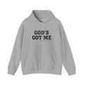 God's Got Me Hoodie — Inspirational Christian Faith Pullover (Front & Back Message)