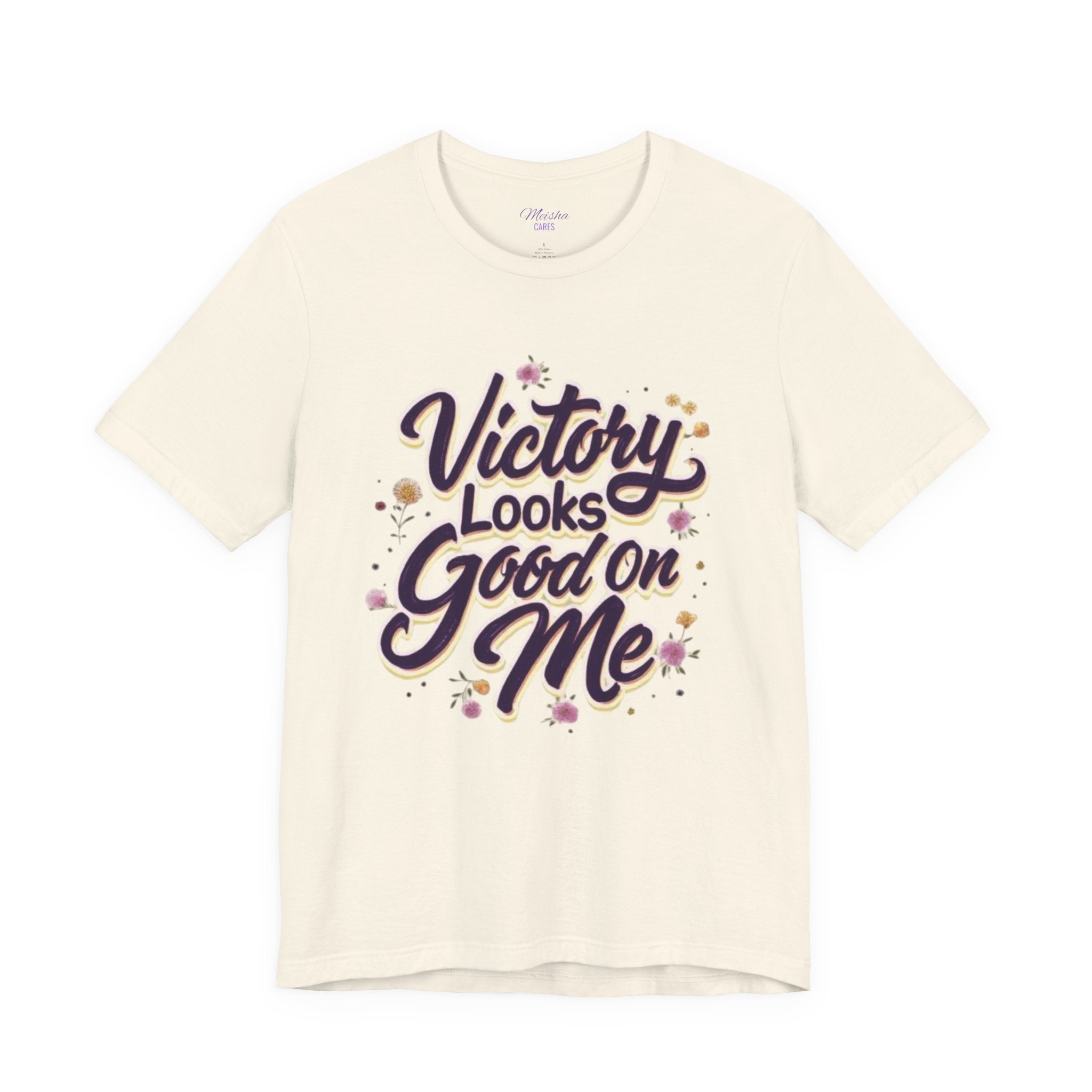 Victory Looks Good On Me Tee -Floral Edition