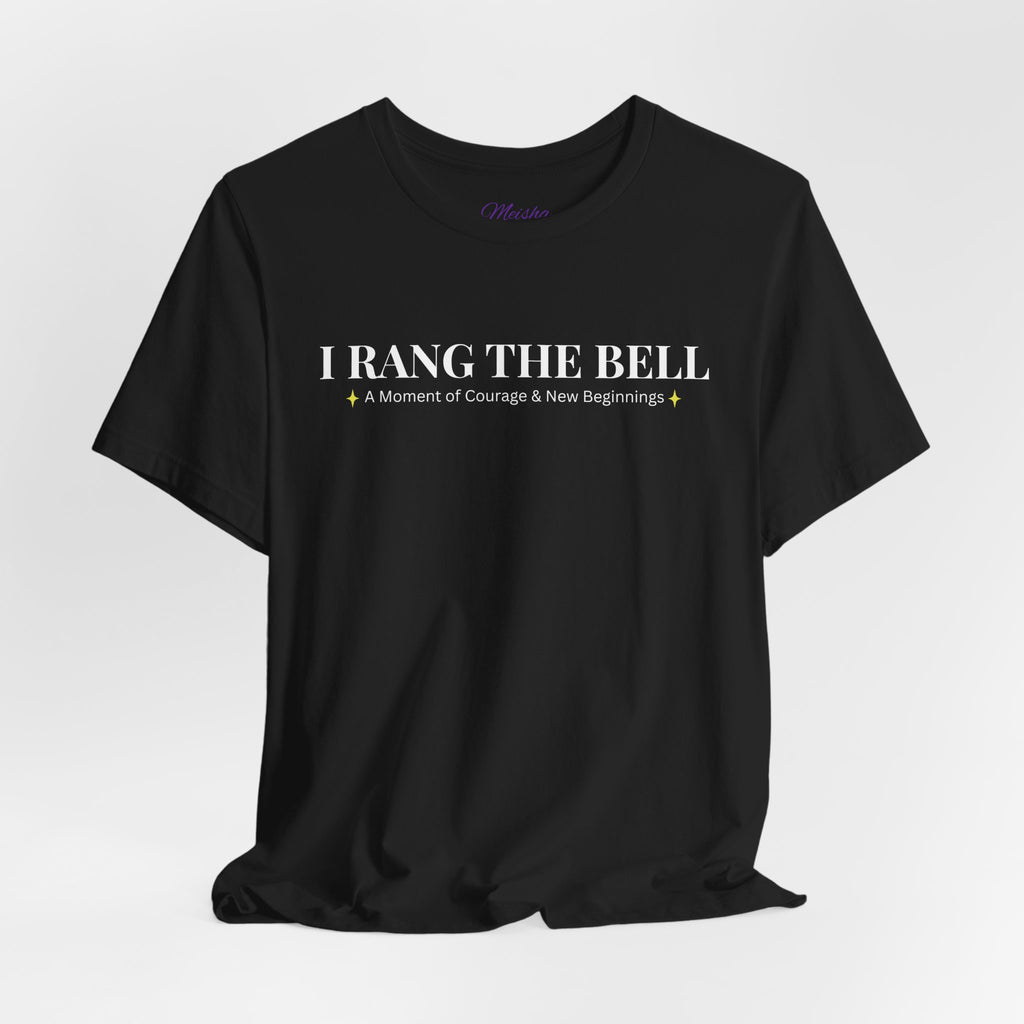 Cancer Warrior Bell-Ringer T-Shirt — End of Treatment Celebration Tee