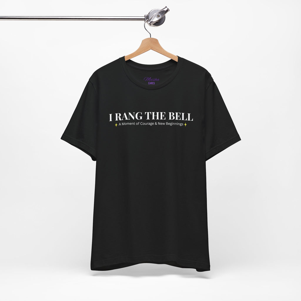 Cancer Warrior Bell-Ringer T-Shirt — End of Treatment Celebration Tee