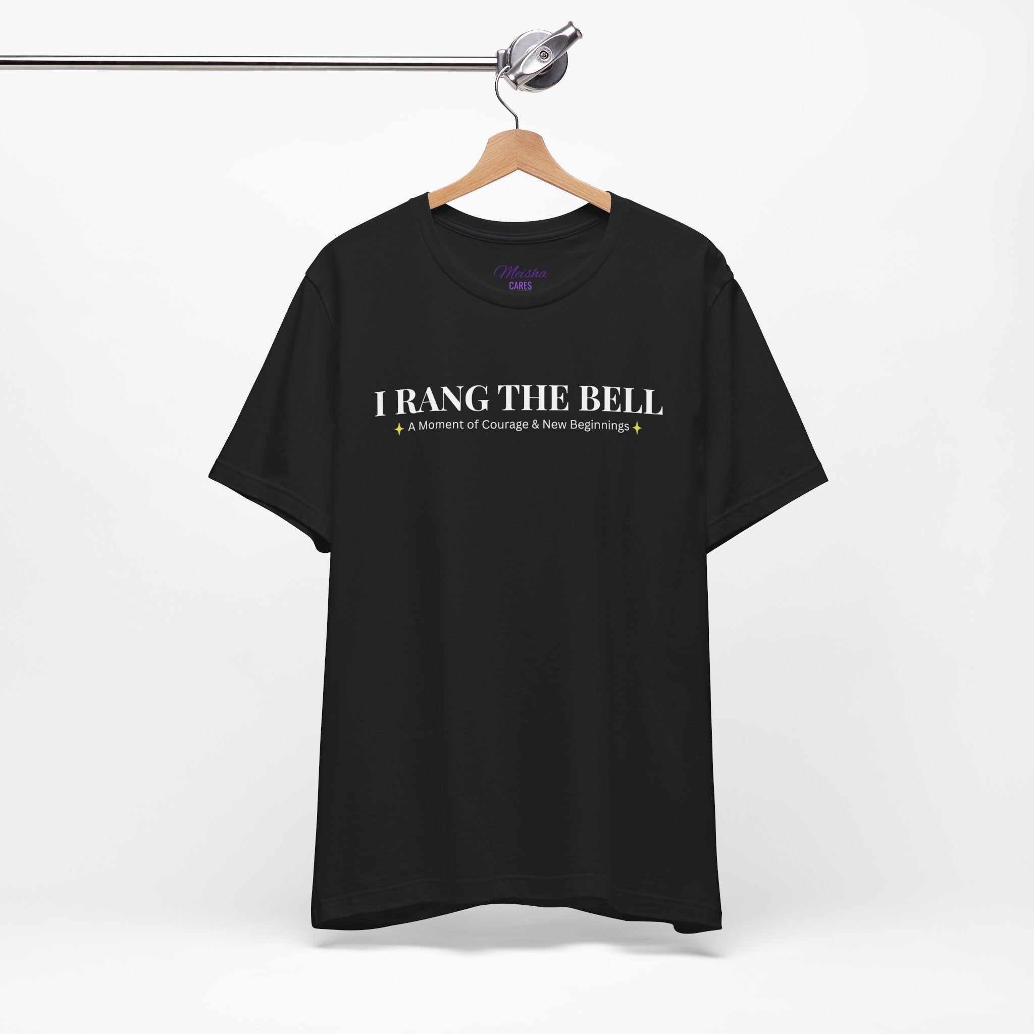 Cancer Warrior Bell-Ringer T-Shirt — End of Treatment Celebration Tee